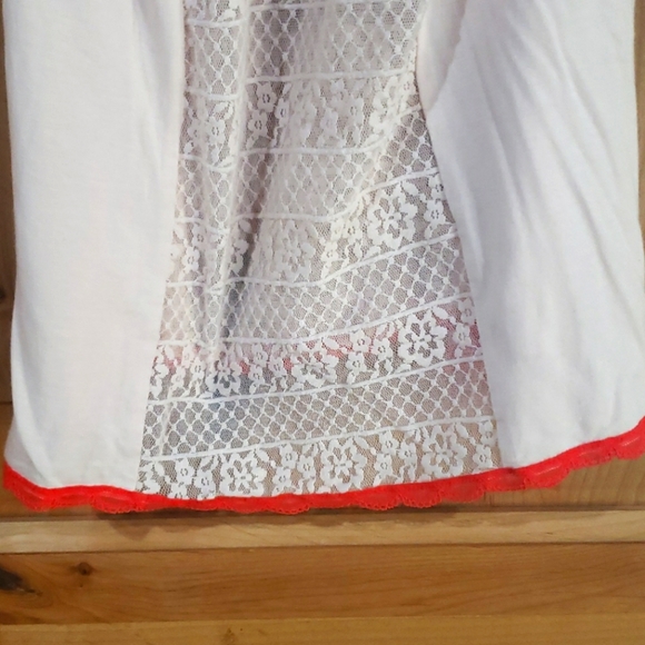 NWOT VICTORIAS SECRET peach lace babydoll - Picture 3 of 6